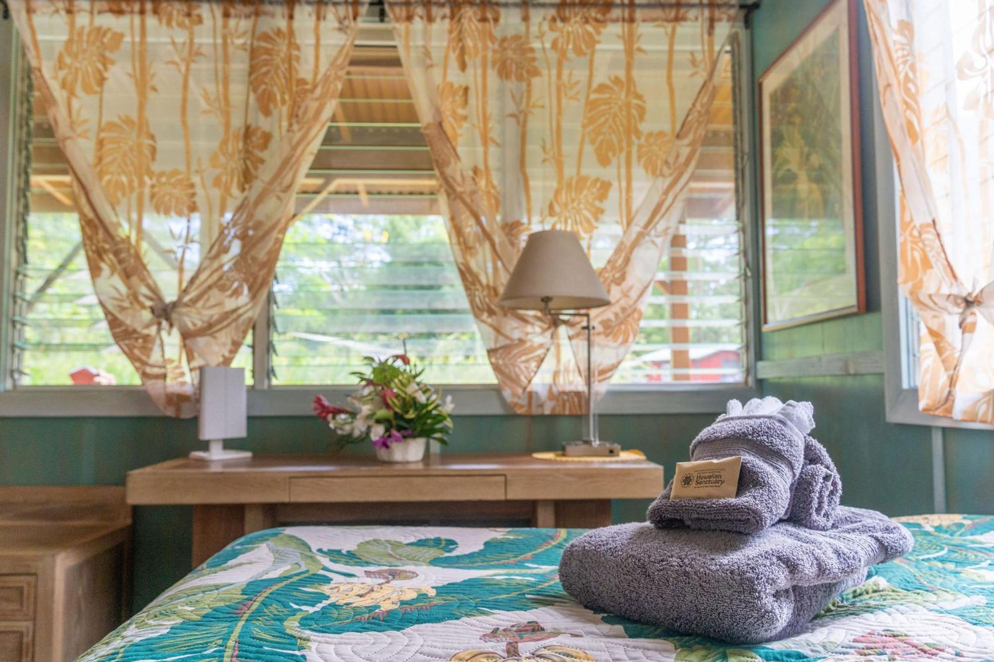 הוילה Pahoa Hawaiian Sanctuary Eco Retreat Center מראה חיצוני תמונה