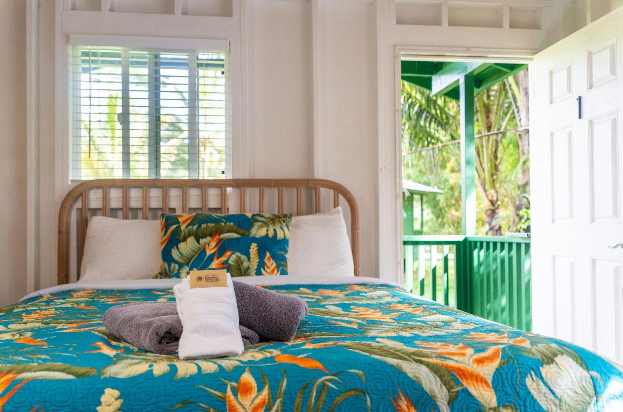 הוילה Pahoa Hawaiian Sanctuary Eco Retreat Center מראה חיצוני תמונה