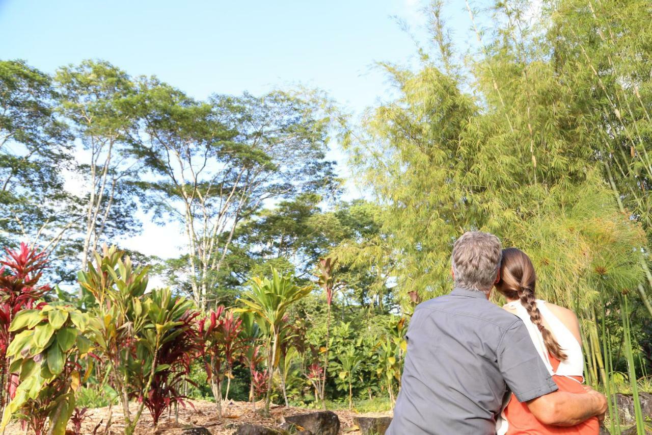 הוילה Pahoa Hawaiian Sanctuary Eco Retreat Center מראה חיצוני תמונה