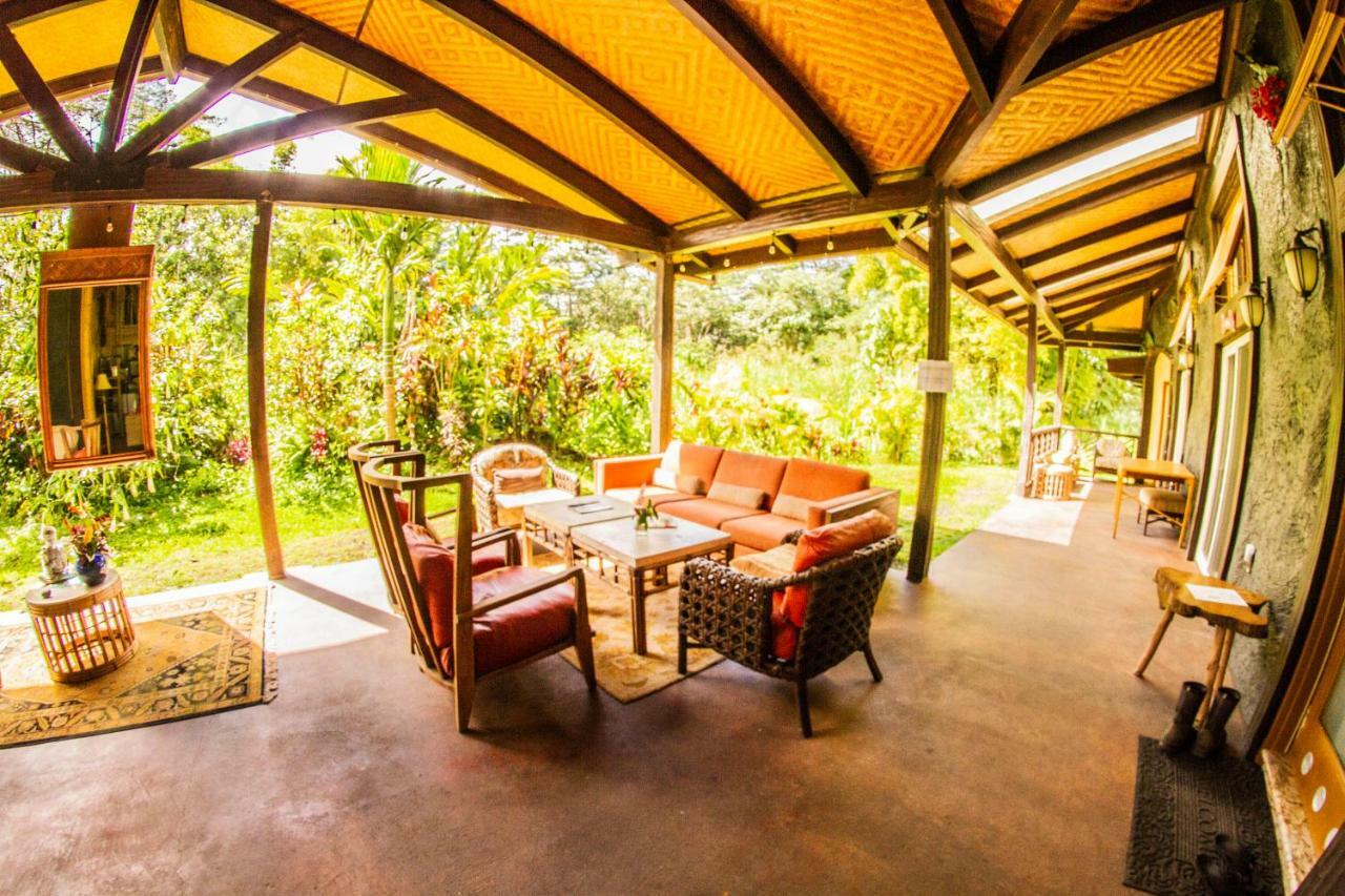 הוילה Pahoa Hawaiian Sanctuary Eco Retreat Center מראה חיצוני תמונה